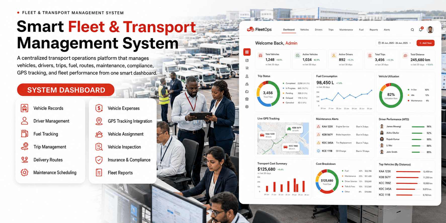Fleet & Transport Management Module
